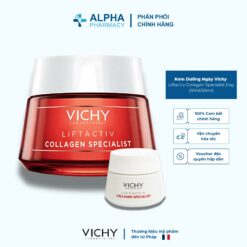 Kem Dưỡng Ngày Vichy Liftactiv Collagen Specialist Day Làm Mờ Nếp Nhăn & Căng Mượt Da – 10ml/50ml