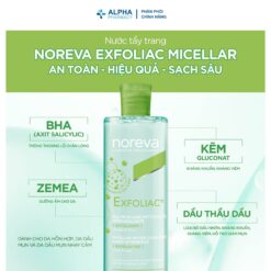 Alternative view of Nước Tẩy Trang Noreva Actipur Micellar Cho Da Dầu Mụn & Nhạy Cảm – 400ml