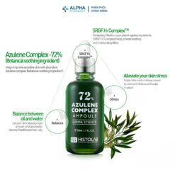 Alternative view of Tinh Chất Giảm Mụn Histolab Azulene Complex Ampoule 72% Serum Làm Dịu Da – 50ml