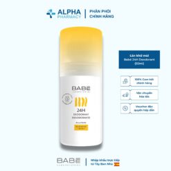 Lăn Khử Mùi Babé 24H Deodorant - 50ml