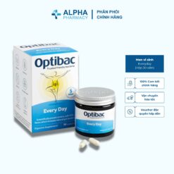 Men Vi Sinh Optibac Everyday Hỗ Trợ Tiêu Hóa – Hộp 30 Viên