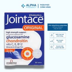 Viên Uống Hỗ Trợ Xương Khớp Vitabiotics Jointace Original Bổ Sung Glucosamine Và Chondroitin – Hộp 30 Viên