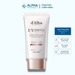 Kem Chống Nắng d'Alba Waterfull Tone-Up Pink Correcting Sun Cream SPF50+ PA++++ Nâng Tông - 50ml