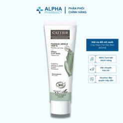 Mặt Nạ Đất Sét Xanh Cattier Paris Clay Mask For Oily Skin Cho Da Hỗn Hợp Da Dầu – 100ml