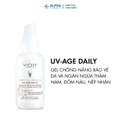 Alternative view of Gel Chống Nắng Vichy Capital Soleil UV-Age Daily Giảm Thâm Nám & Nếp Nhăn Do Tia UVA/UVB – 40ml