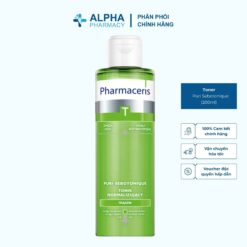Toner Pharmaceris Puri Sebotonique Cân Bằng Da Dầu, Kiểm Soát Nhờn – 200ml