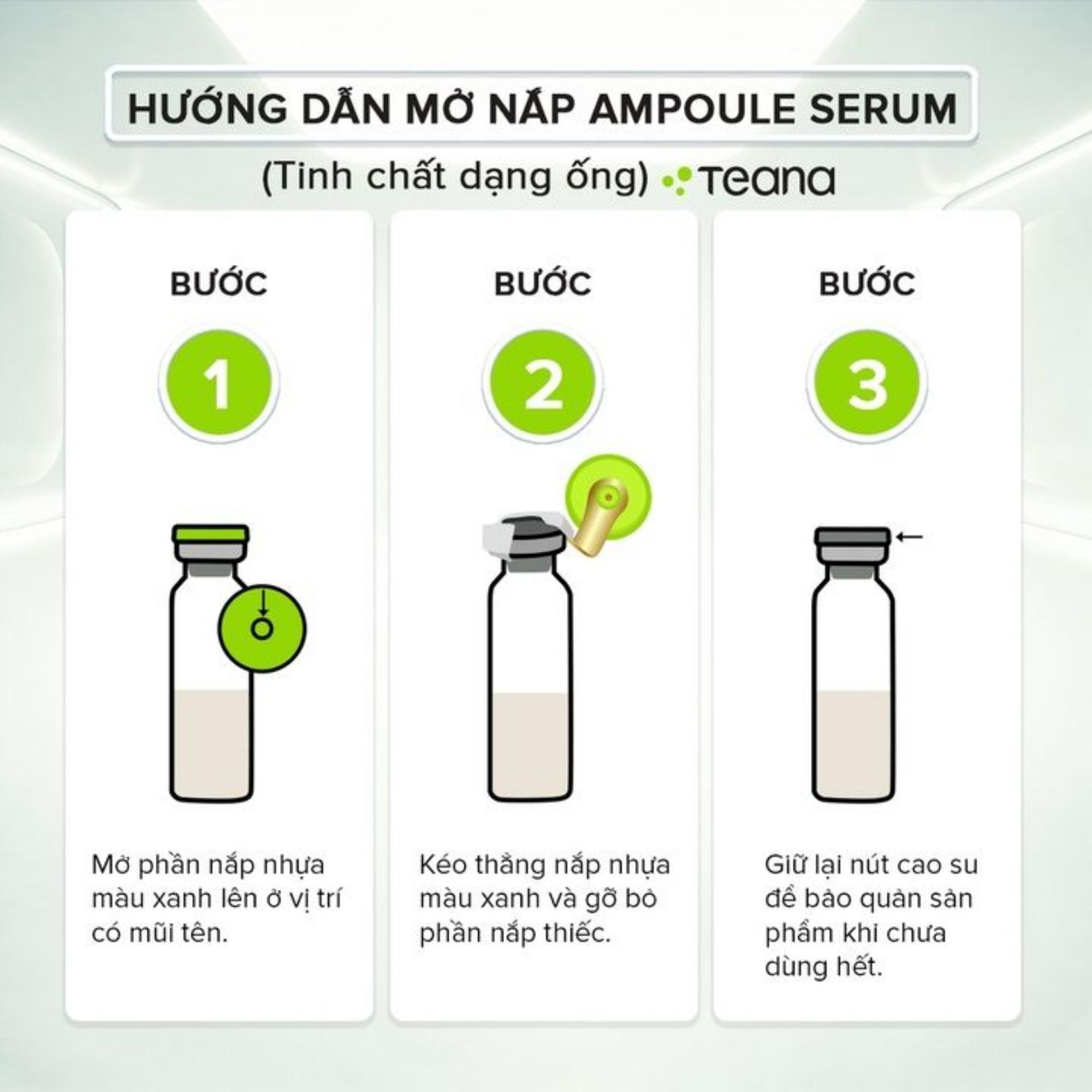 Serum Teana N1 Silk Energy 5 Minutes Line Cấp Năng Lượng & Dưỡng Mượt Da - 20ml (2ml x 10 ống) - Image 4