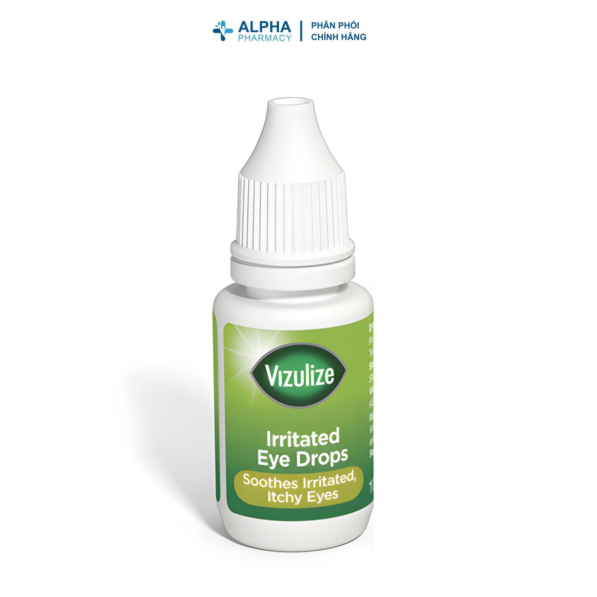 Vizulize Irritated Eyes Drops Giảm Đỏ Và Cay Mắt - 10ml - Image 2