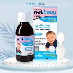 Alternative view of Siro Vitamin Tổng Hợp Vitabiotics Wellbaby Cho Trẻ Từ 4 Tháng Đến 4 Tuổi – Chai 150ml