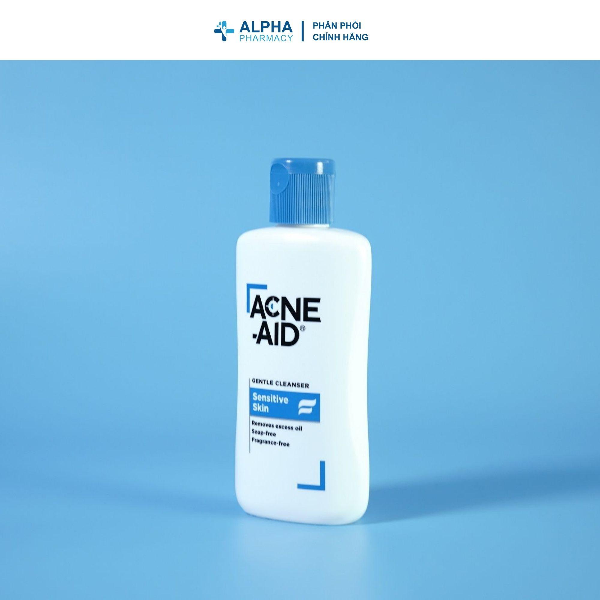 Sữa Rửa Mặt Acne-Aid Gentle Cleanser Sensitive Skin Làm Sạch Dịu Nhẹ, Giảm Kích Ứng – 100ml - Image 2