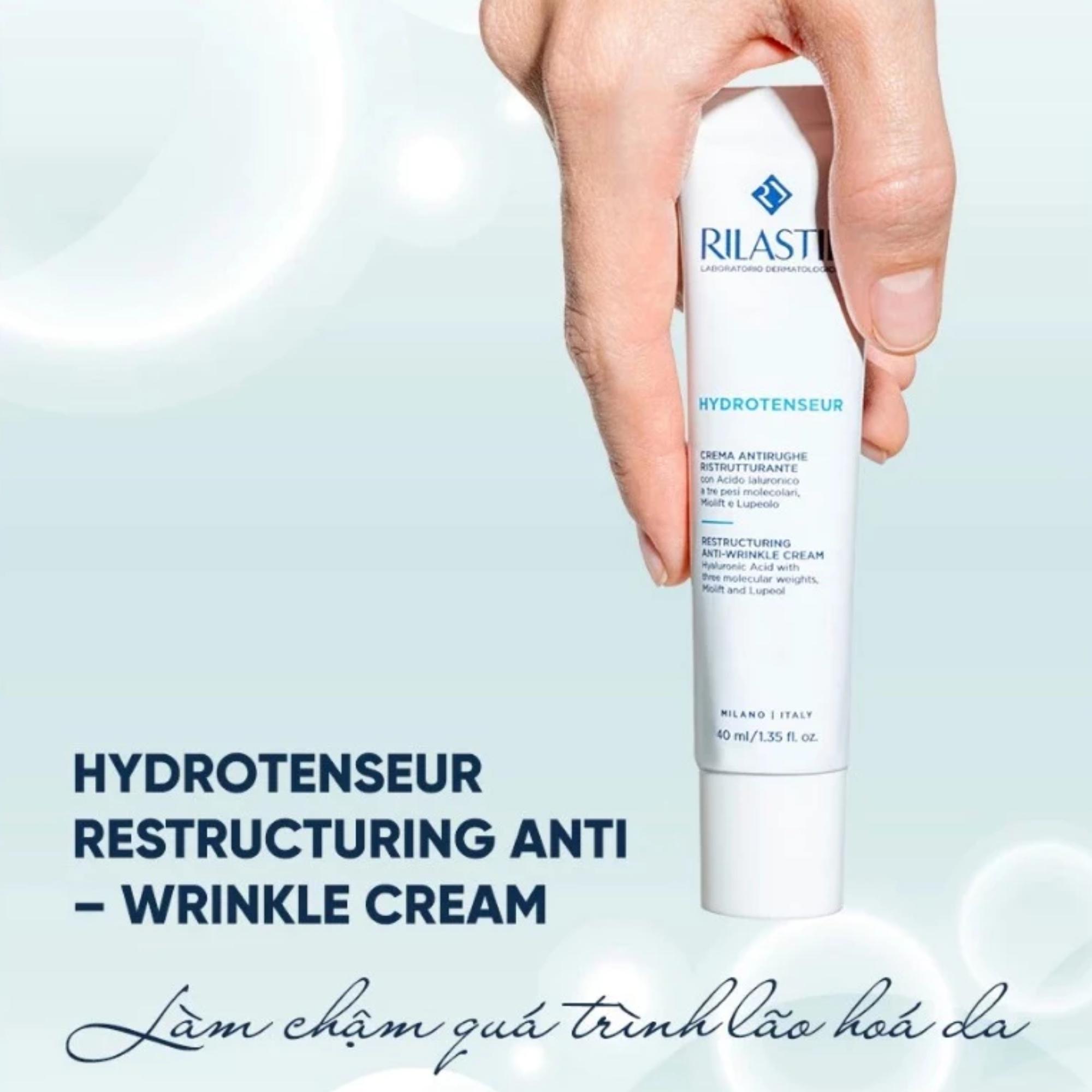 Kem Dưỡng Rilastil Hydrotenseur Restructuring Anti-Wrinkle Tái Tạo & Chống Lão Hóa Da - 40ml - Image 2