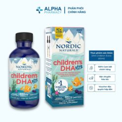 Thực Phẩm Bảo Vệ Sức Khỏe Nordic Naturals DHA Children Extra Bổ Sung DHA Cho Trẻ Từ 1 Tuổi - 60ml
