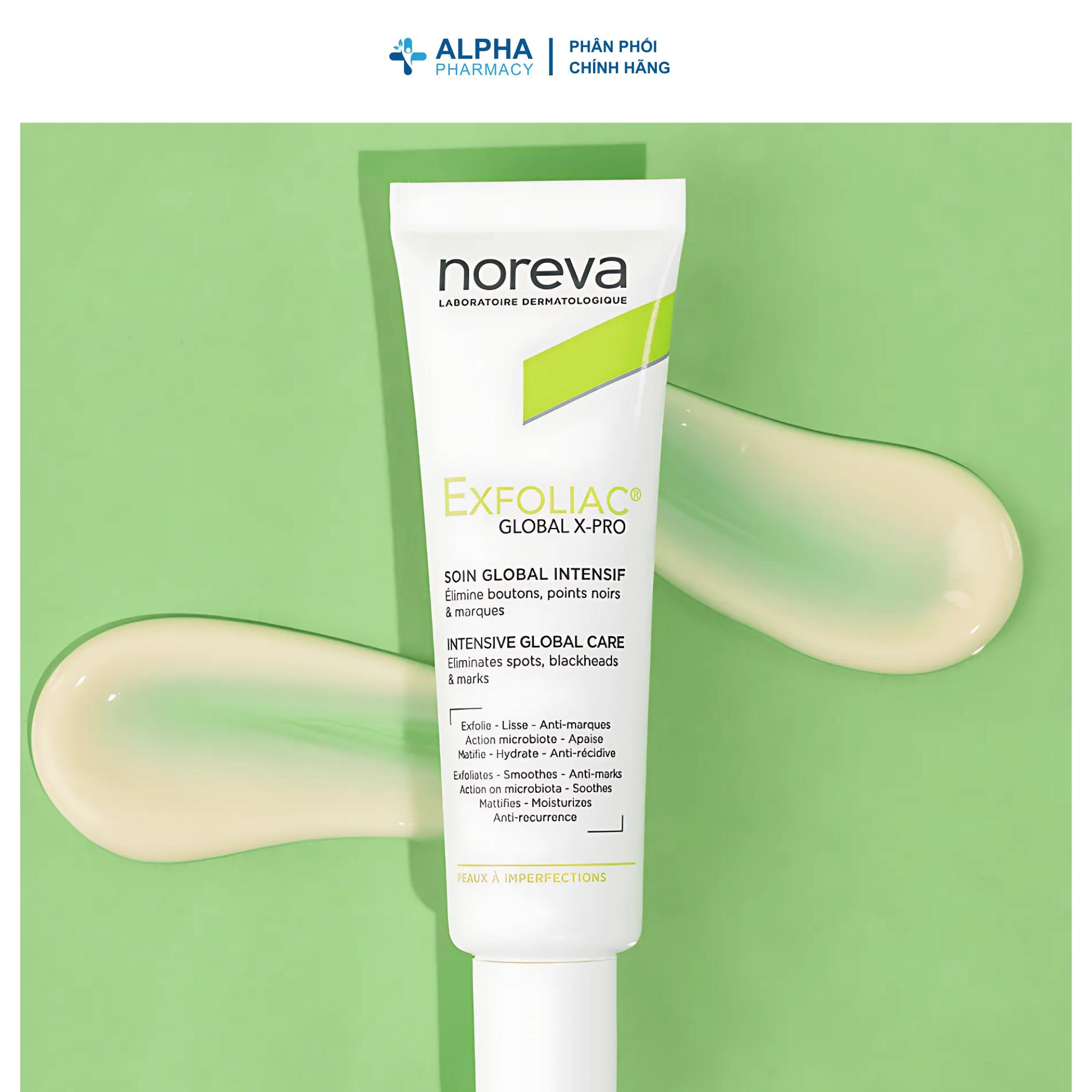 Kem Cho Da Mụn & Thâm Noreva Exfoliac Global X-Pro Intensive Care – 30ml - Image 3
