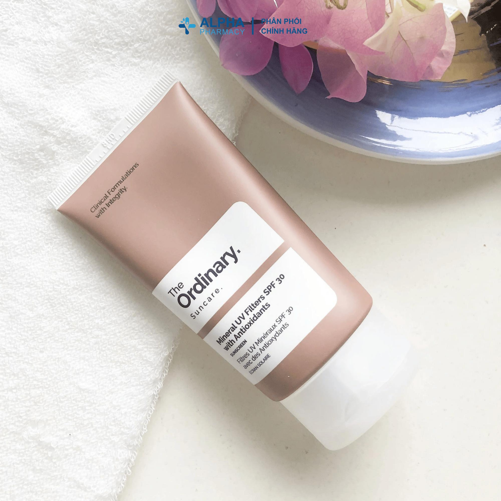 Kem Chống Nắng The Ordinary Mineral UV Filters SPF 30 with Antioxidants Bảo Vệ Da & Chống Oxy Hóa – 50ml - Image 5