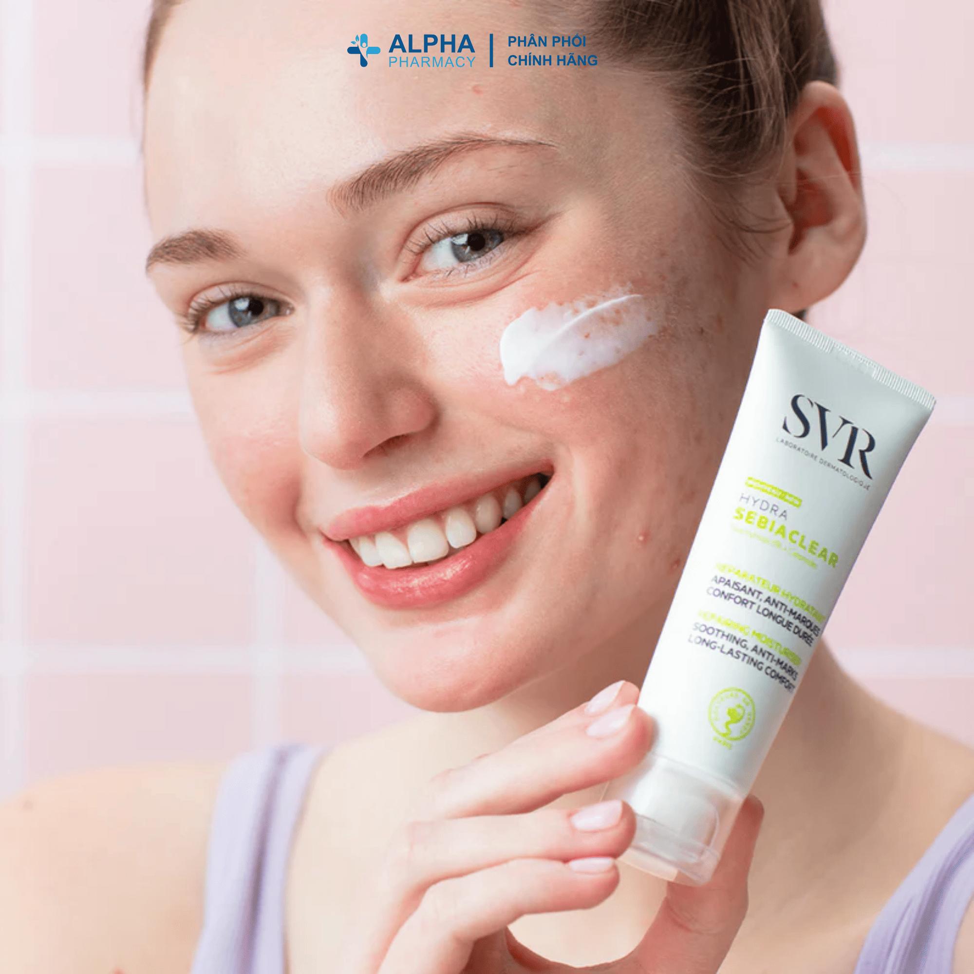 Kem Dưỡng SVR Sebiaclear Hydra Cấp Ẩm Cho Da Dầu Mụn Nhạy Cảm – 40ml - Image 5