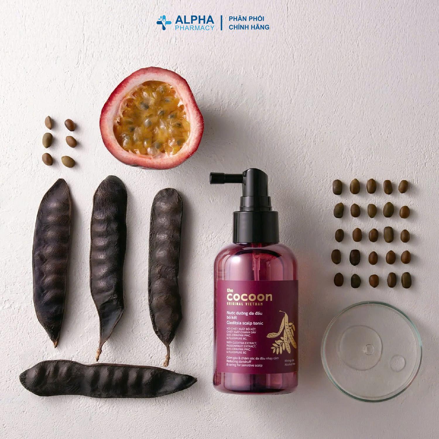 Nước Dưỡng Tóc Cocoon Bồ Kết Giảm Gàu Cho Da Đầu Nhạy Cảm – 140ml - Image 3