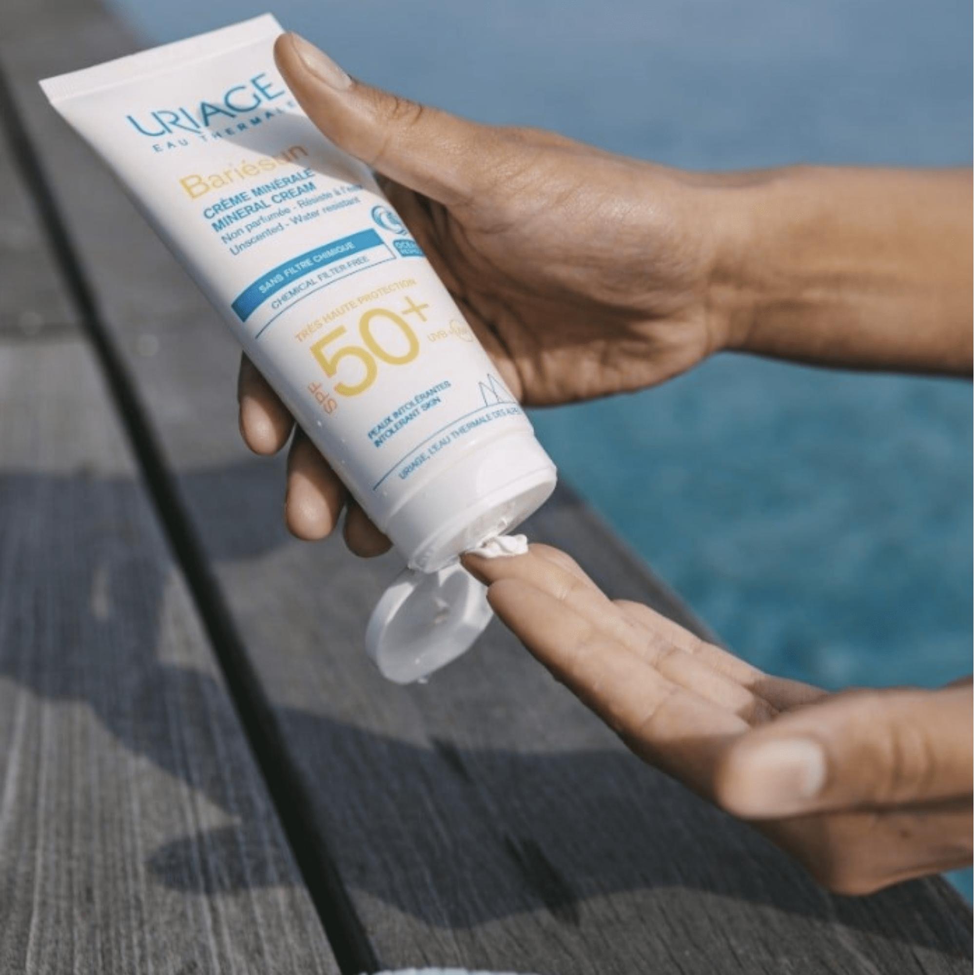 Kem Chống Nắng Vật Lý Uriage Bariésun SPF50+ Crème Minérale Bảo Vệ Da SPF50+ – 100ml - Image 3