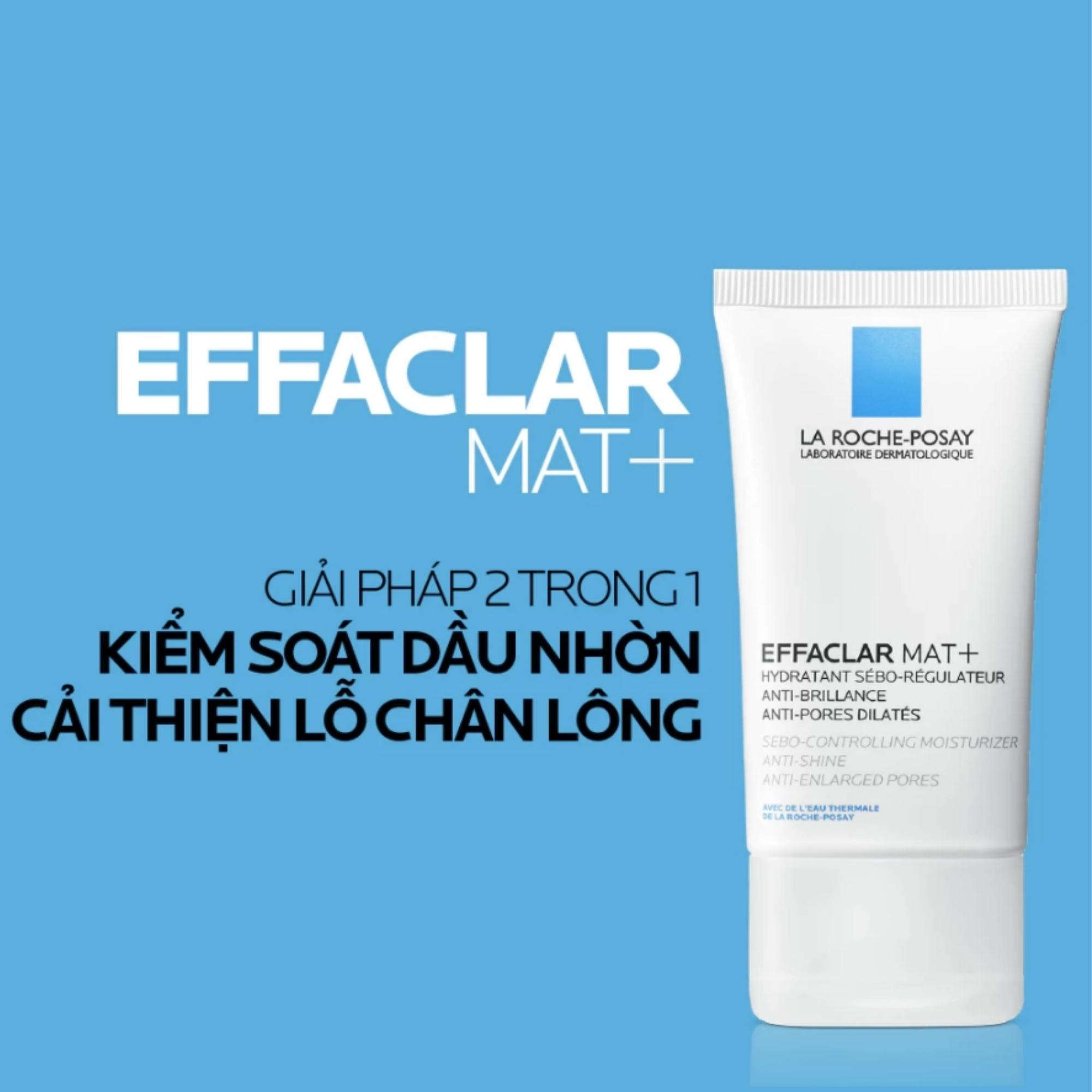 Kem Dưỡng La Roche-Posay Effaclar Mat+ Kiềm Dầu & Cải Thiện Lỗ Chân Lông – 40ml - Image 2