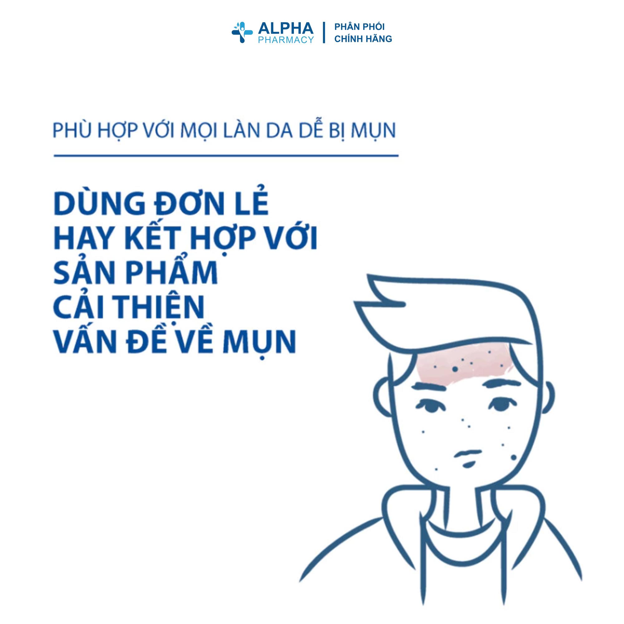 Gel Ducray Keracnyl Foaming Giúp Làm Sạch Cho Da Nhờn, Mụn - 200ml - Image 6